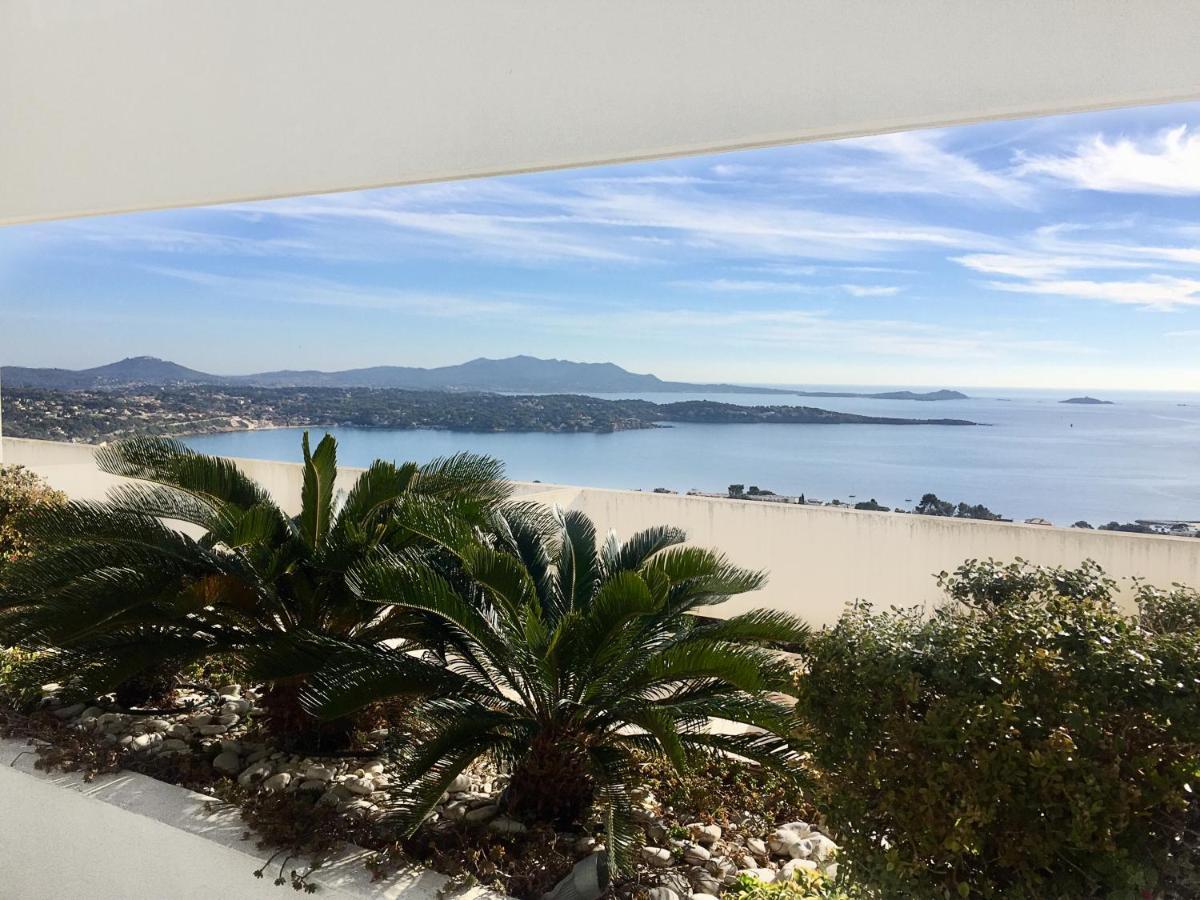 Design - Pool, Large Terrace And Panoramic Views Of Mediterranean Apartment Bandol